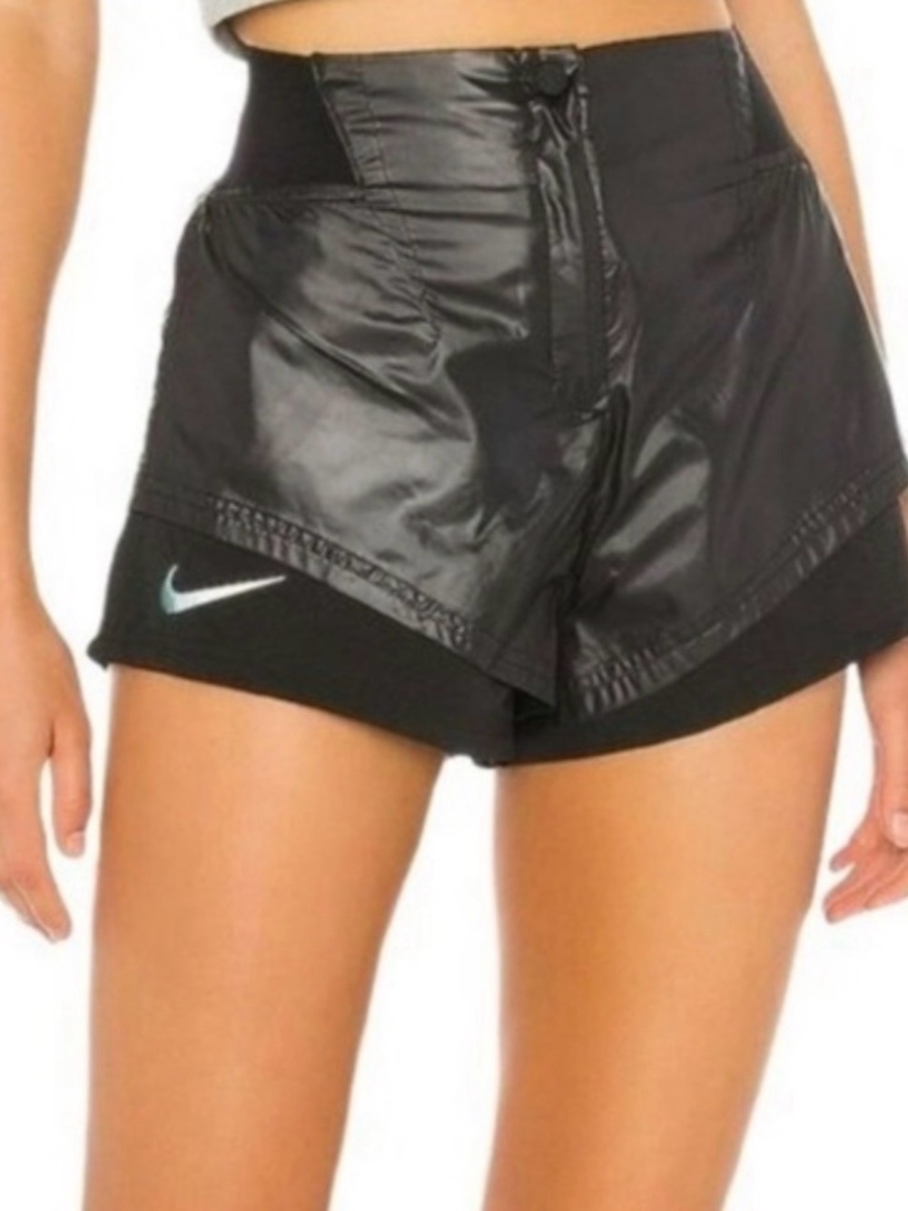 Nike City Ready Women's High Cut 2-in-1 Running Shorts Size Small